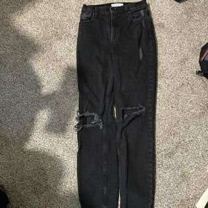 Womens Abercrombie and Fitch “90’s Straight Ultra High Rise Jeans”